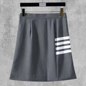 Thom Browne Women's Gray Wrap Dress